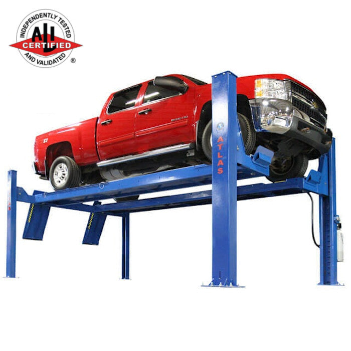 Atlas Platinum PVL14OF-EXT ALI Certified Open Front Four Post Alignment Lift