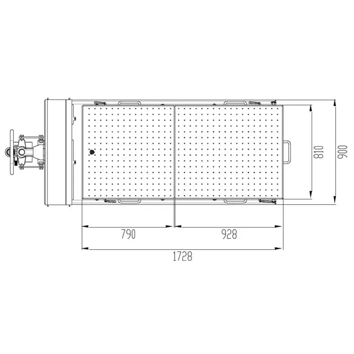 Atlas EVBL3310 Electric Vehicle Battery Lift Table