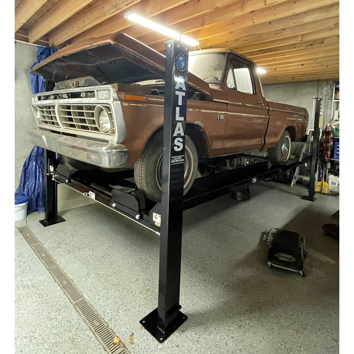 Atlas Garage Pro 8000EXT-L Portable Four Post Lift