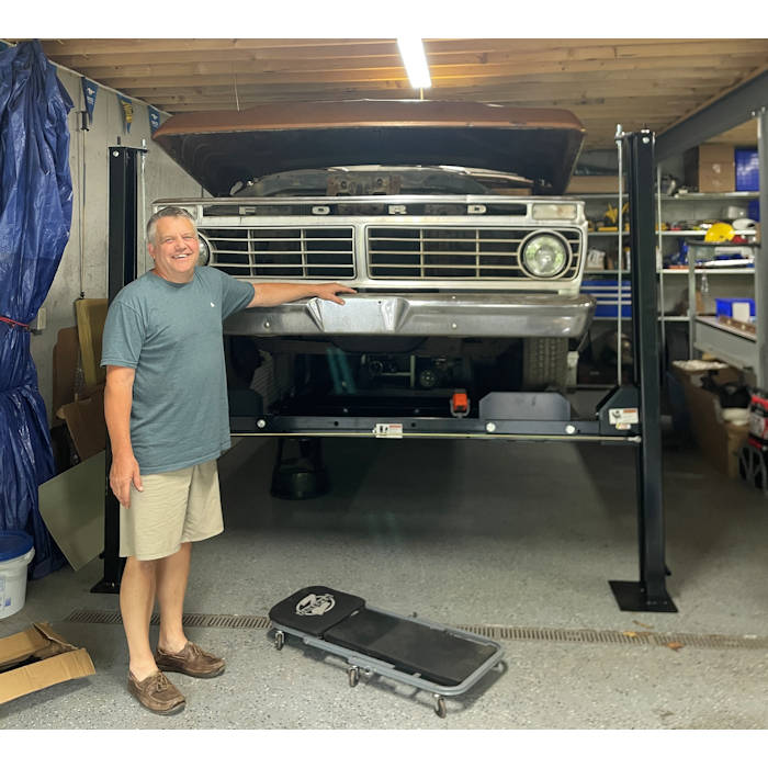 Atlas Garage Pro 8000EXT-L Portable Four Post Lift