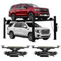 Atlas Garage Pro 9000 Four Post Lift + RJ35 Sliding Jacks Combo