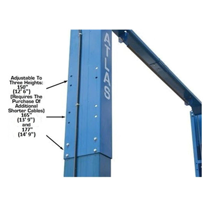 Atlas PV12PX-3 Extra Wide Extra Tall Two Post Lift
