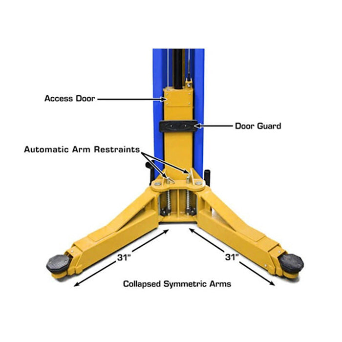 Atlas PV12PX-3 Extra Wide Extra Tall Two Post Lift