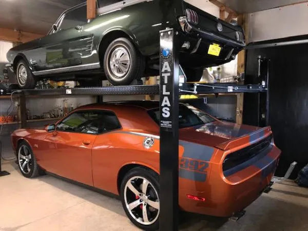 Atlas Garage Pro 8000EXT-L Portable Four Post Lift