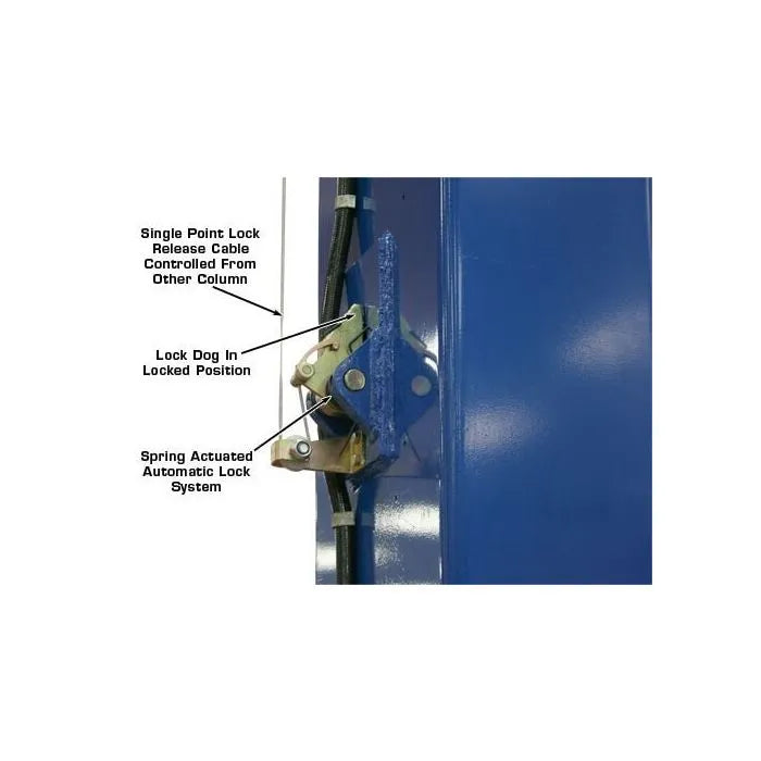 Atlas PV10PX Adjustable Overhead Two Post Lift