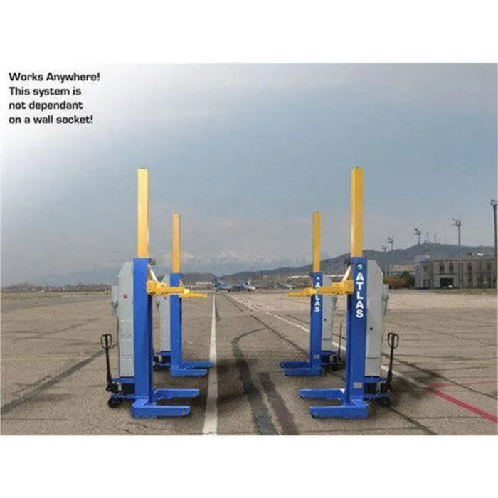 Atlas ML-6045BC Wired Mobile Column Lifts Set of 6