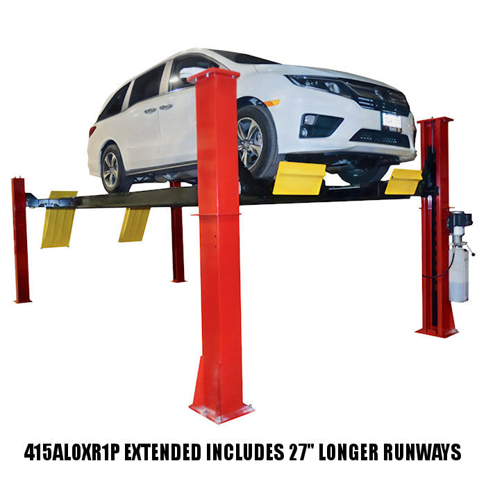 Autel 415ALORR1P 15K Open Front Four Post Alignment Lift