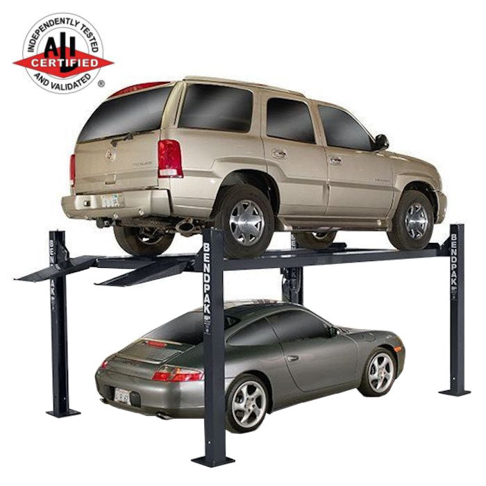 BendPak HD-7W Four Post Car Lift 7,000 lbs. Capacity