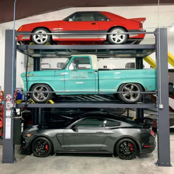 BendPak HD-973PX Tri-Level Parking Lift Extended