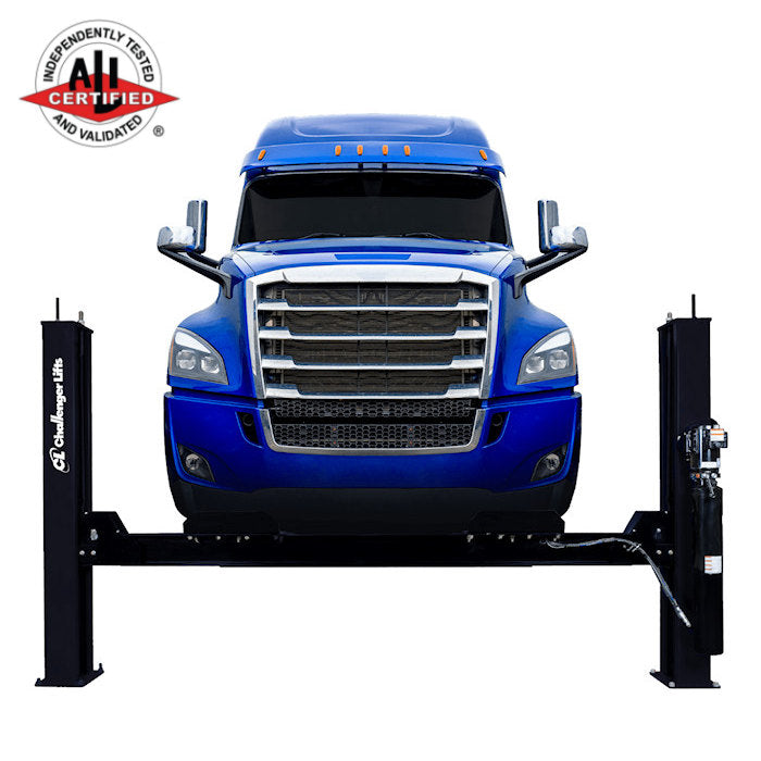 Challenger Lifts 4030XFX Heavy-Duty Four Post Lift Closed Extra Long