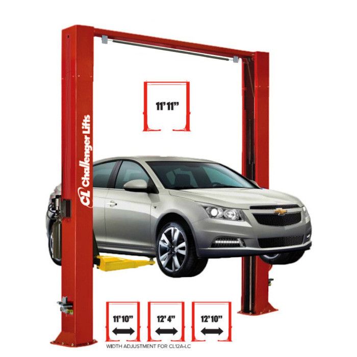 Challenger Lifts CL12A-LC Heavy-Duty 144" Two Post Vehicle Lift