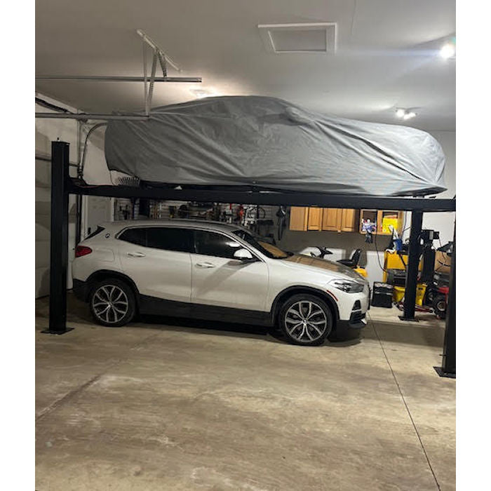 Challenger Lifts CL4P9X Home Storage Four Post Lift Extended Height