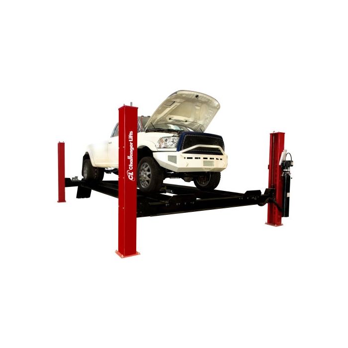 Challenger Lifts 4030XAX Four Post Alignment Lift Closed Extra Long