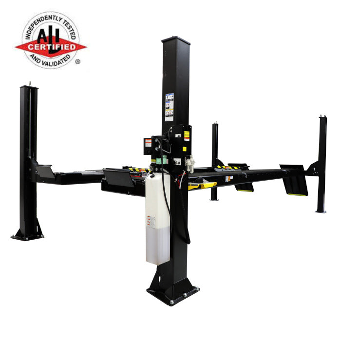 Challenger Lifts 4115XFO Four Post Lift Open Front Flat Deck Long
