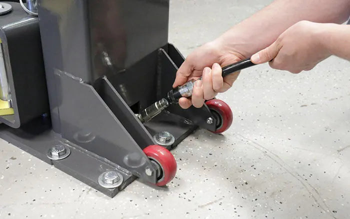 MaxJax M7K Portable Two Post Lift Deluxe Package
