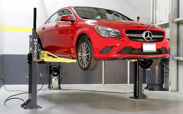 MaxJax M7K Portable Two Post Lift Deluxe Package