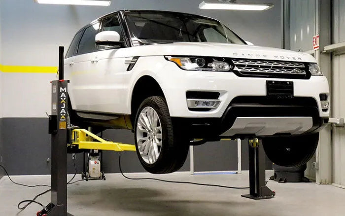 MaxJax M7K Portable Two Post Lift Deluxe Package