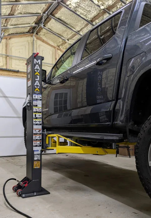 MaxJax M7K Portable Two Post Lift Supreme Package