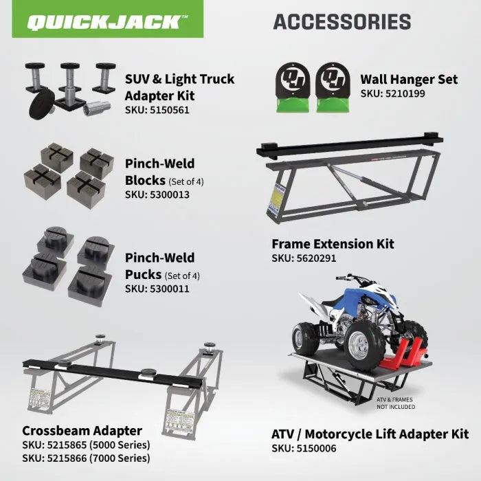 Ranger QuickJack 6000ELX Super Long Portable Car Lift System