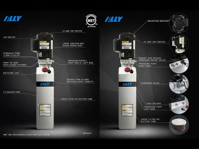 Atlas Platinum PVL-12 ALI Certified Two Post Lift