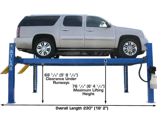 Atlas 412A Commercial Grade Four Post Alignment Lift