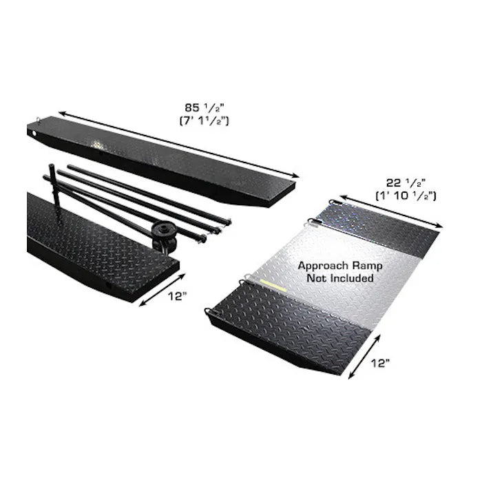 Atlas Side Extension Kit for ACL Motorcycle Lift