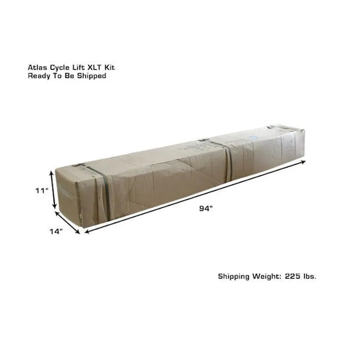 Atlas Side Extension Kit for CycleLift Motorcycle Lift