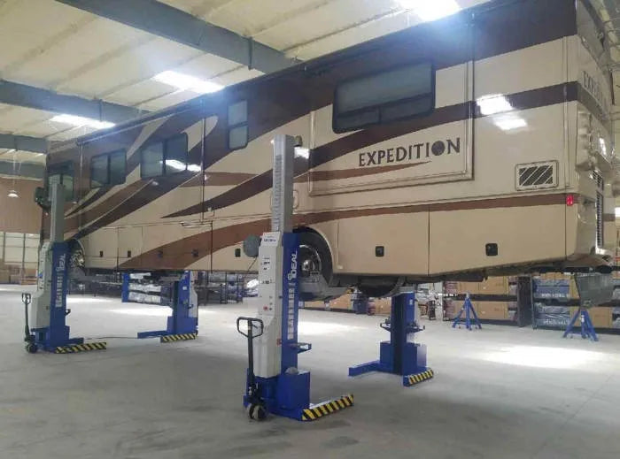 iDEAL MSC-18K-X-236 Mobile Column Vehicle Lifts Set of 2