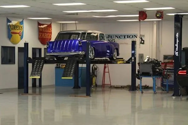 Challenger Lifts AR4115XAX Four Post Alignment Rack Closed Long