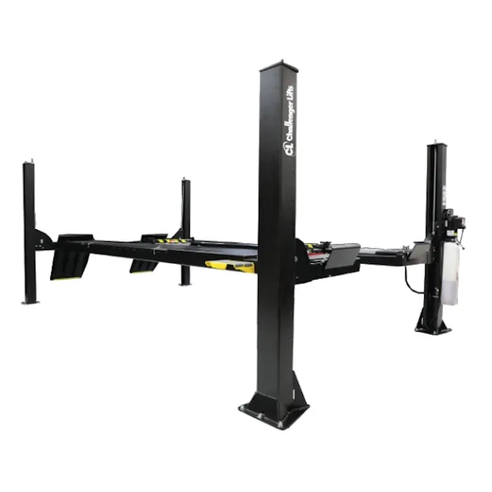 Challenger Lifts 4115EFX Four Post Lift Closed Front Flat Deck