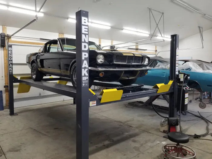 BendPak HD-9EWT Four Post Lift Extra Wide Tall 9,000 lbs. Capacity