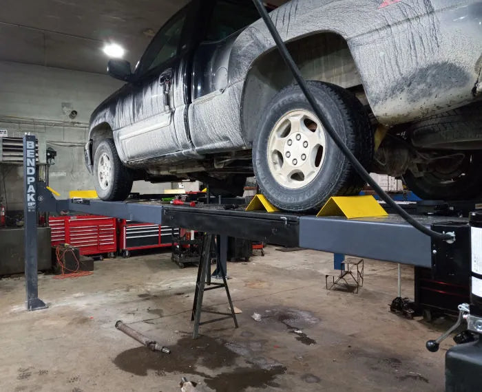 BendPak HDS-14LSX Four Post Alignment Lift 14,000 lbs. Capacity