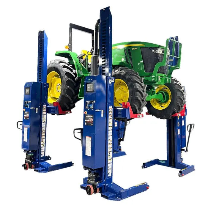 Challenger Lifts CLHM-140 Heavy-Duty Mobile Column Lifts Set of 4