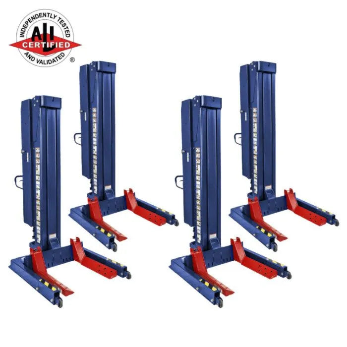 Challenger Lifts CLHM125-XF Wireless Mobile Column Lift Set of 4