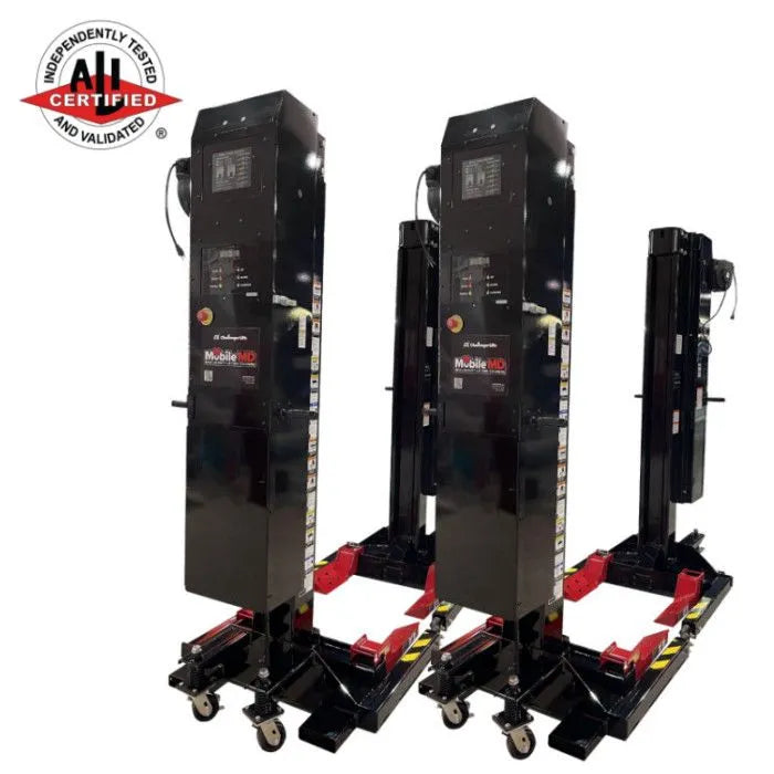 Challenger Lifts CLMM-5000 Wireless Mobile Column Lifts Set of 4