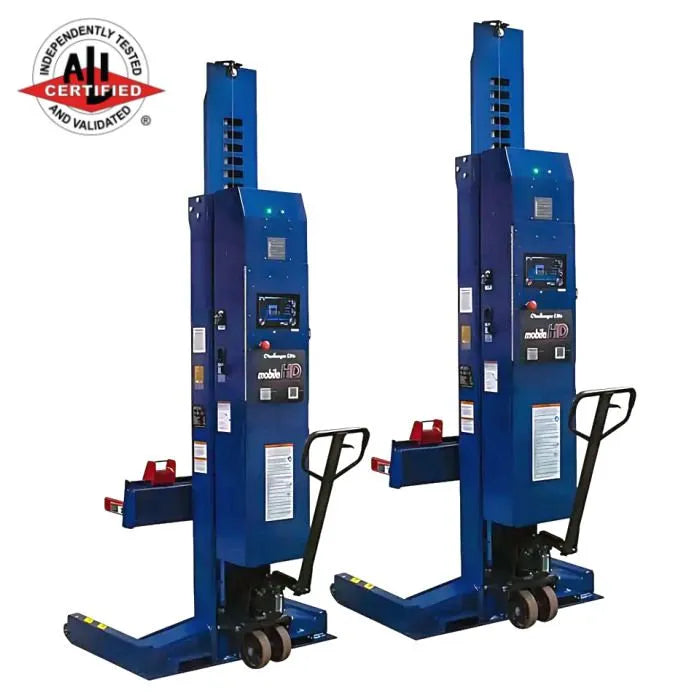 Challenger Lifts CLHM-140 Heavy-Duty Mobile Column Lifts Set of 2
