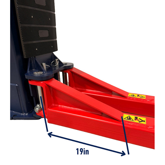 Eagle EAG-12C Clear Floor Two Post Lift