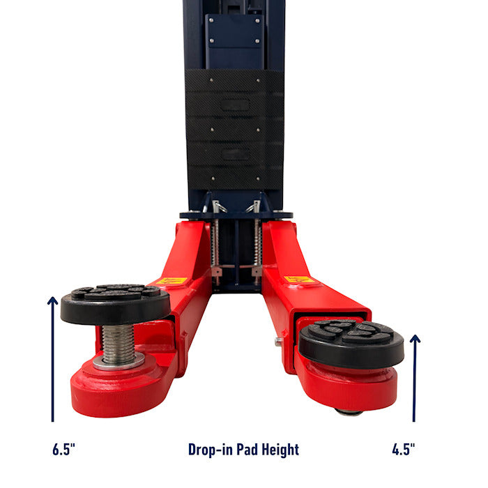 Eagle EAG-15C Clear Floor Two Post Lift
