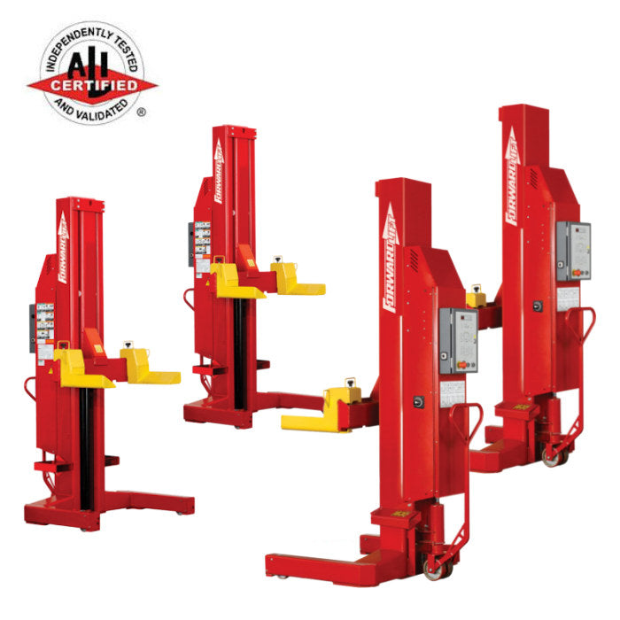 Forward Lift FCHW418 Wireless Mobile Column Lifts Set of 4