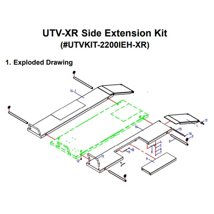 iDEAL 2200IEH Series ATV Extension Kit