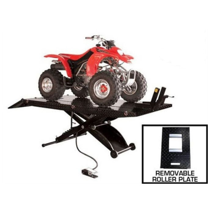 Atlas ACL XLT Motorcycle ATV Lift with Roller Plate