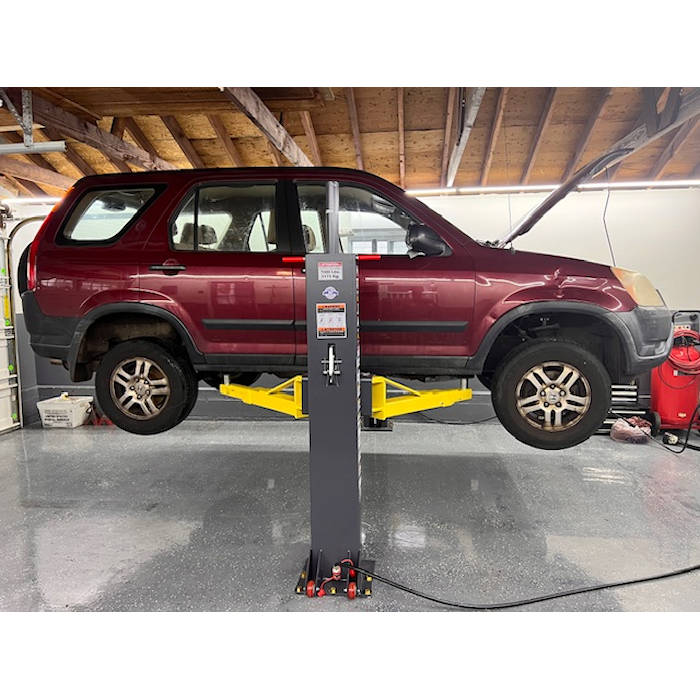 MaxJax M7K Portable Two Post Lift Supreme Package