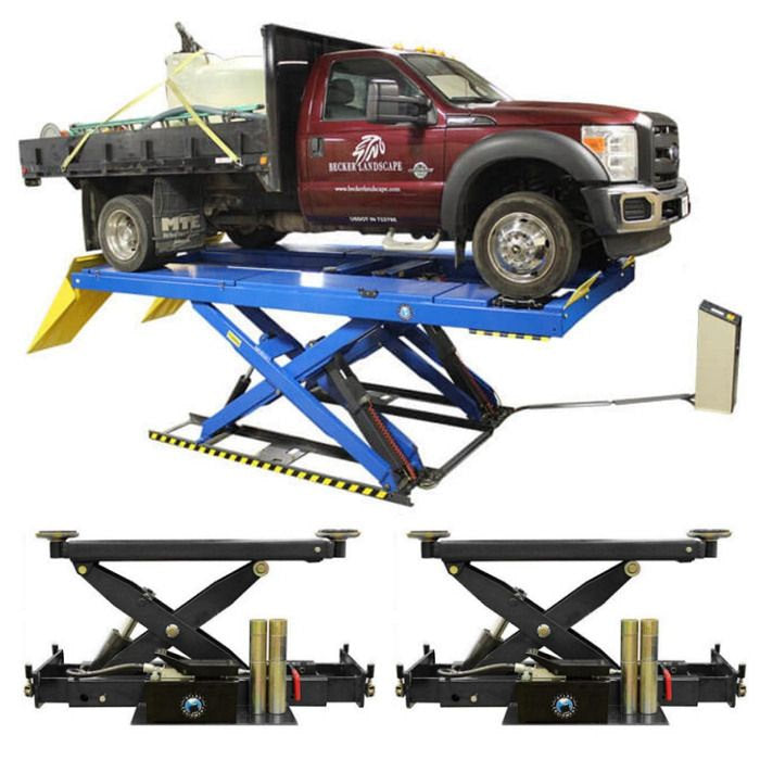 Atlas PX16A HD Scissor Alignment Lift + RJ8 Rolling Jacks Combo