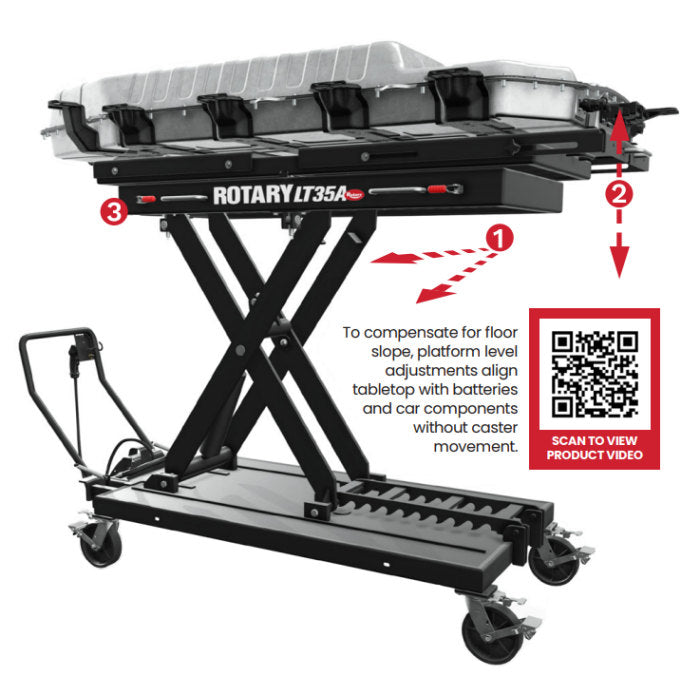 Rotary LT35A Air Hydraulic Lift Table