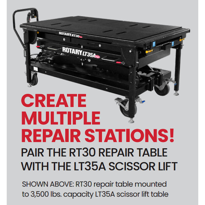 Rotary LT35A Air Hydraulic Lift Table