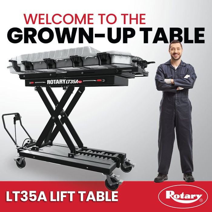 Rotary LT35A Air Hydraulic Lift Table
