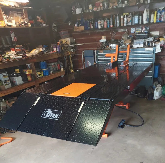 Titan Lifts SDML-1000D-XLT Motorcycle ATV Lift