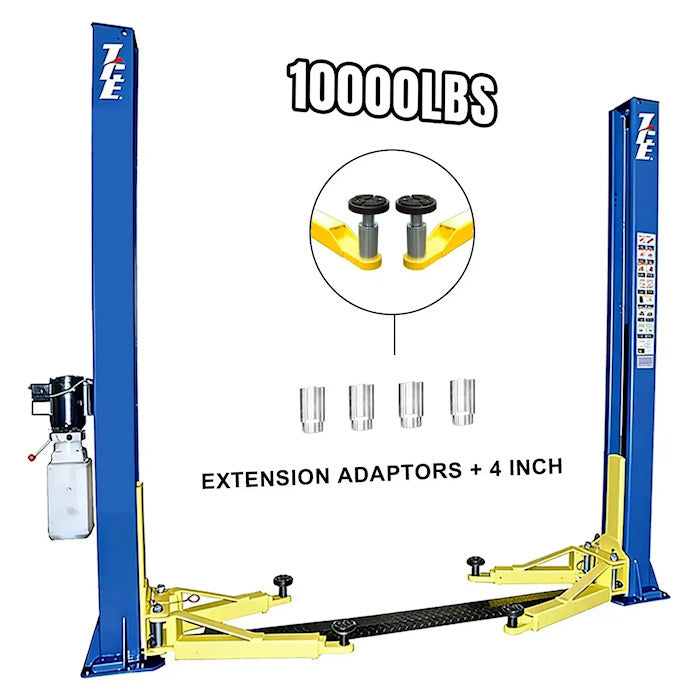 TCE TRJR-245LC 10K Floor Plate Two Post Lift