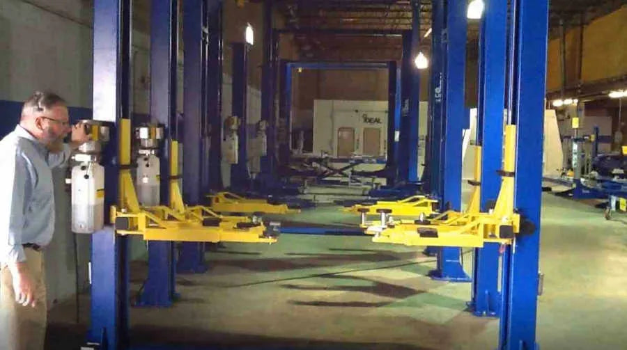 ASEplatinum WH9KFX Symmetric Floor Plate Two Post Lift